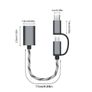 4753 USB C Adapter 2 in 1 Micro USB Cable to USB 3.0 Adapter OTG for Type-C Image 6