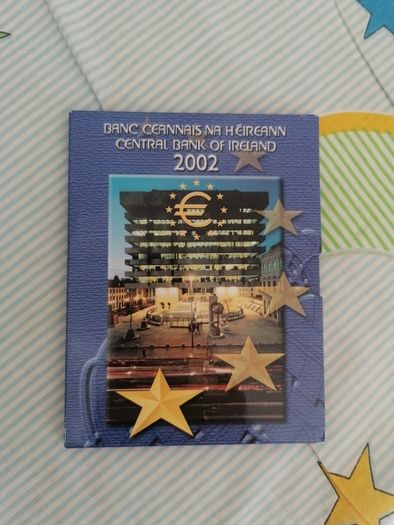 2002 Ireland Euro Coin Set