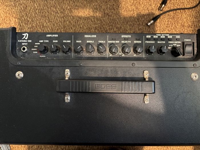 Boss Katana MK1 100w guitar amp + foot control