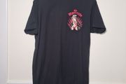 The MAVERICKS Our lady of guadalupe t shirt virgin mary  size large  black