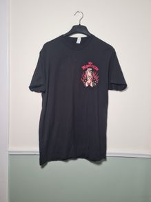 The MAVERICKS Our lady of guadalupe t shirt virgin mary  size large  black