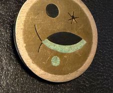 Taxco silver brooch