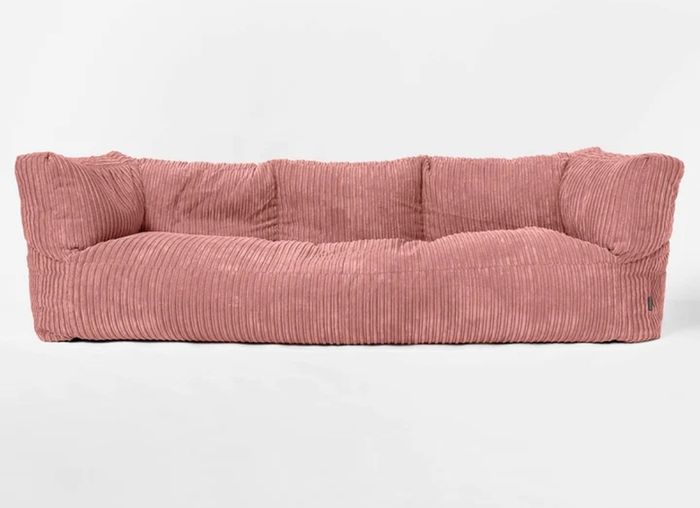 Big Bertha 3 seater bean bag + footstool