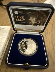 Ireland 2020 Silver Proof Luke Kelly Euro Coin In Original Box