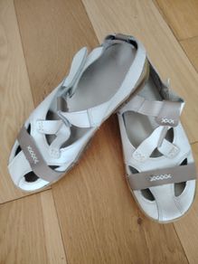 Worn  sandals