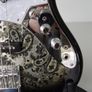Fender  F.S.R Black Paisley Jazz Bass Image 3