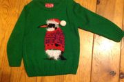 Age 3-4 Christmas Penguin Jumper