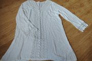 White Beachwear Dress Size 12-14