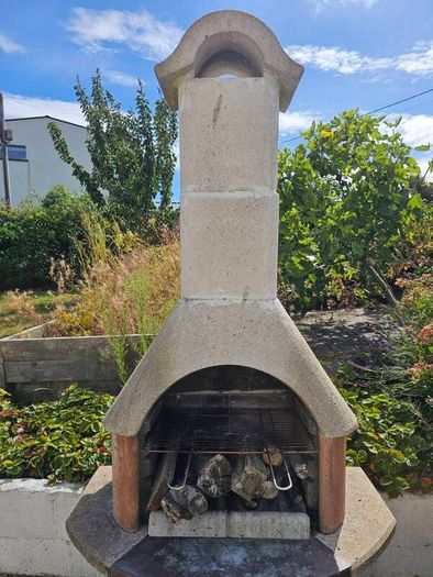 Bushbeck Masonry Barbecue Fireplace