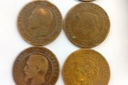 French Napoleon  Coins
