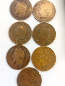 French Napoleon  Coins