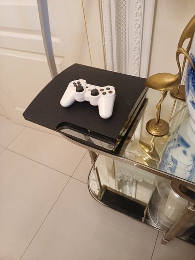 Playstation 3 with controller