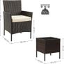 _Polyrattan Garden Furniture, Set with 3 Pieces Image 3