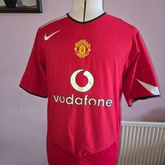 Manchester United 2004/06 Home Jersey - Medium size