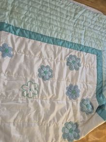 Double bed throw and matching Double duvet cover