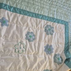 Double bed throw and matching Double duvet cover