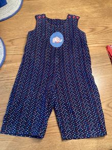 Three toddler dungarees