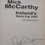 Mick McCarthy Autographed Book Image 3