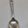 Antique 1895 Glasgow Solid Silver Teaspoons & Sugar Tongs Set in Original Box Image 2