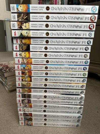 The Promised Neverland Complete Set 1-20 Manga