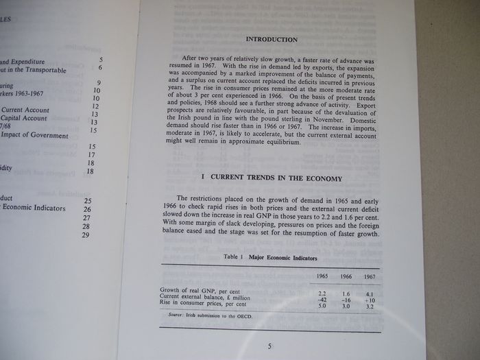 1968 'OECD Economic Surveys: Ireland'