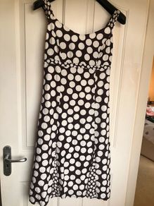 Per Una polka dot midi