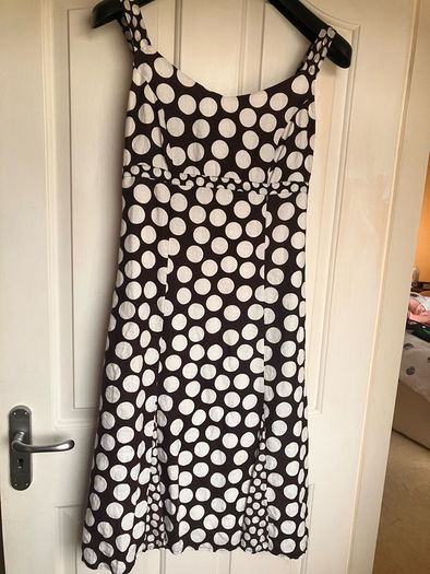 Per Una polka dot midi