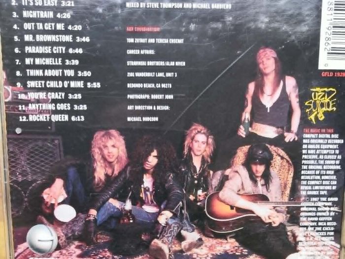 Guns 'N' Roses - Appetite For Destruction CD