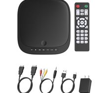 Compact, 108op mini DVD player with remote USB powered