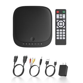 Compact, 108op mini DVD player with remote USB powered