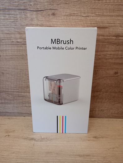 Kongton Mini Handheld Printer Mbrush Mobile Portable Color Tattoo Logo Ink-jet DIY Printer Wireless USB IOS Android