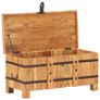 Chest 90x40x40 cm Solid Acacia Wood Image 8