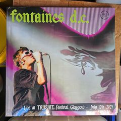 Fontaines D.C. "Live Glasgow July 12th 2025" Sealed Vinyl Album