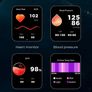 Rose Core Smart Watch Gold and Black Colour Image 7