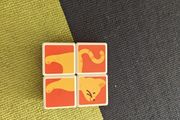 4 animals magnetic blocks