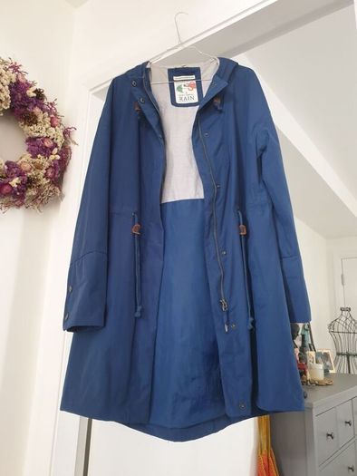Seasalt Cornwall Raincoat Size Uk 12