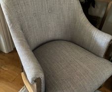 Deconstructed French napoleonic  style chair
