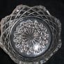 Sowerby Art Deco Flint  Glass  Cupped/Straight Bowl 1930's Image 2