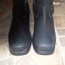 Livergy cowboy biker Western boots genuine leather size 44 Image 2