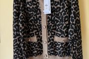 Leopard Print Cardigan