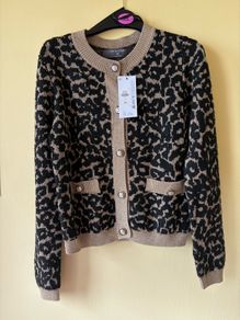 Leopard Print Cardigan