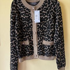 Leopard Print Cardigan