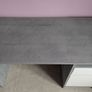 Grey and white desk Image 3