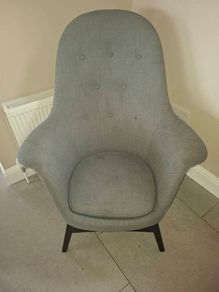 Ikea Grey Armchair