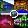 15W RGB LED Floodlight,IP66 Waterproof Outdoor Color Changing LED Security Light with Remote Control 16 Colors 4 Models Wall Washer Light with 3m Power Cord for Garden,Garage[Energy Class A++] Image 7