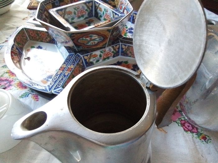 Two More Piquot Ware Pots