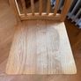 Solid Oak Dining Chairs Image 3