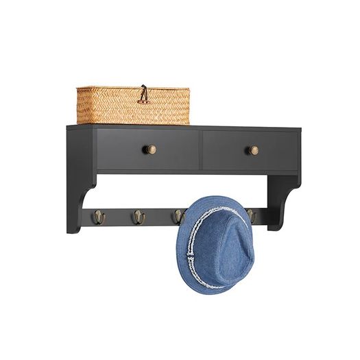 All-in-One Wall Coat Rack