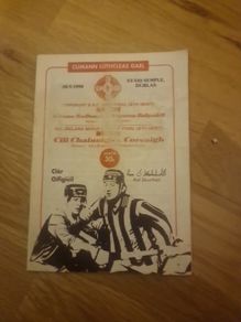 Vintage 1990 GAA Match Programme Tipp SHC & Minor All-Ireland Replays