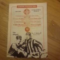 Vintage 1990 GAA Match Programme Tipp SHC & Minor All-Ireland Replays